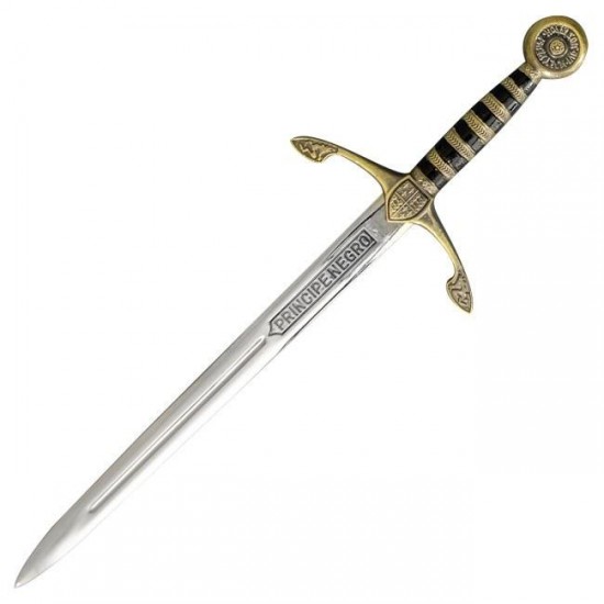 Glaudius Principe Negro bronz levélbontó kard